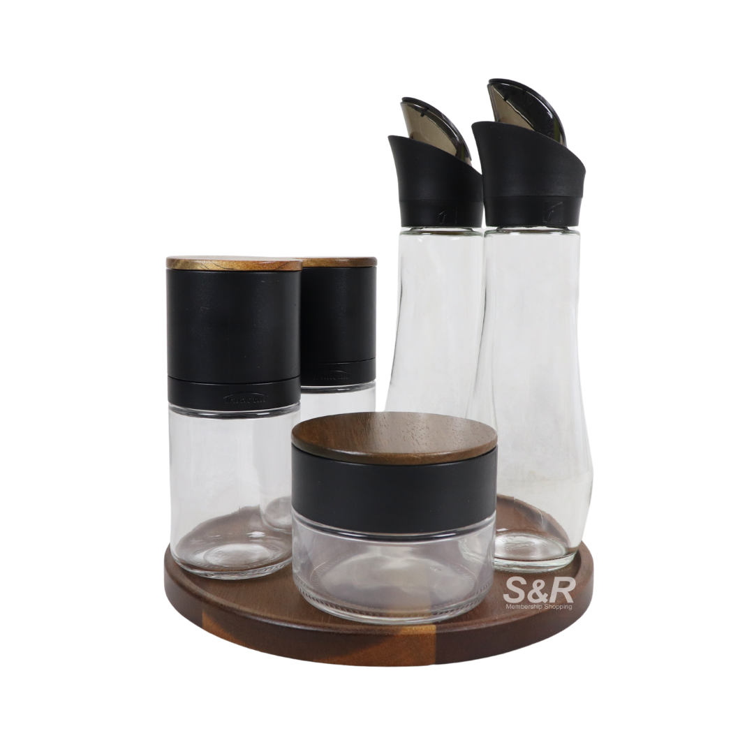 Trudeau 6-piece Seasoning Station Set